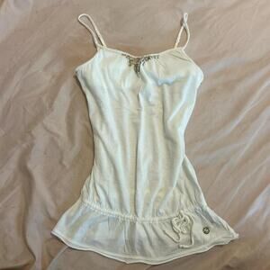 Vintage abercrombie white cotton top